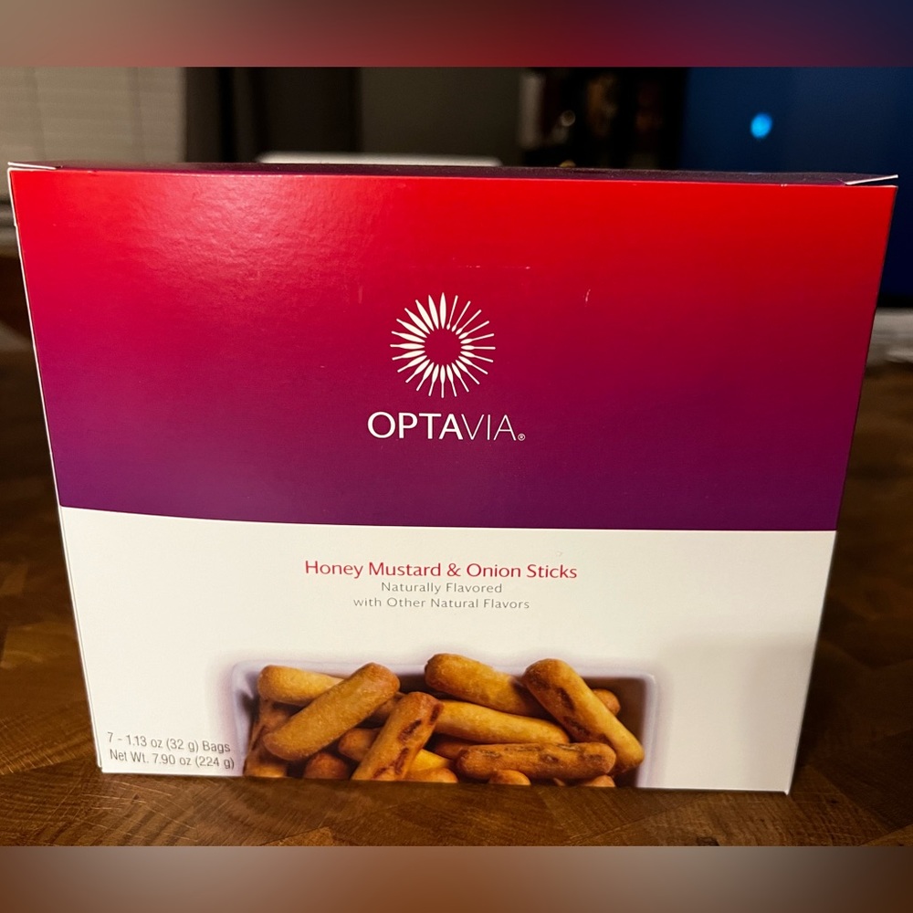 Optavia fuelings Honey Mustard & Onion Sticks